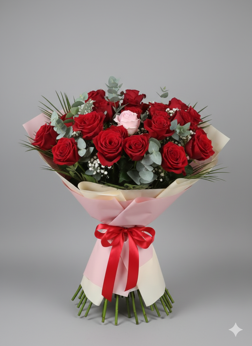 Buchet trandafiri